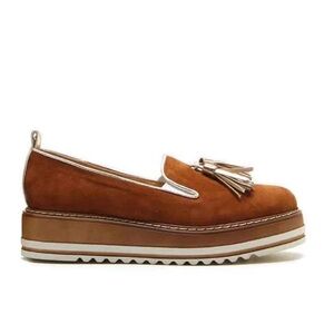 Michele Lopriore CASSIDY LOAFER Size 36.5 US 6 Camoscio Perla / Suede Grey